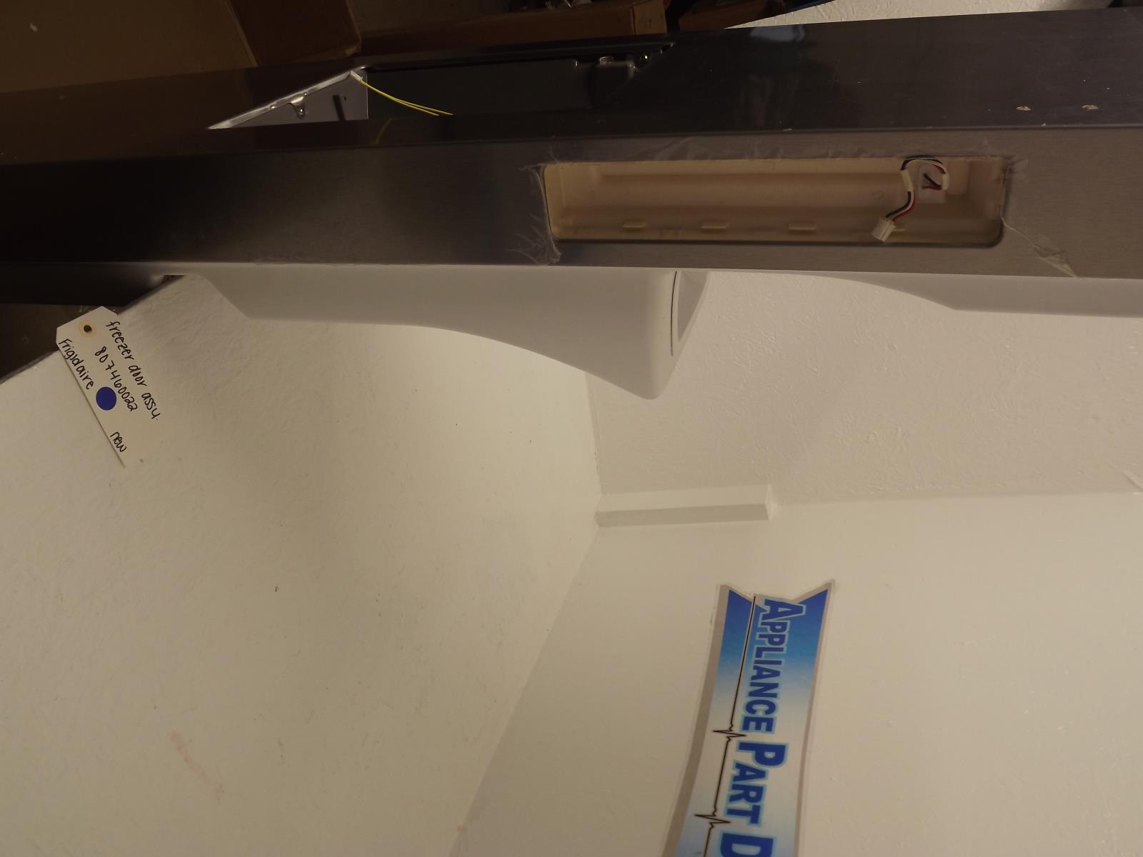 Frigidaire Refrigerator 807460022 Freezer Door Assembly New Frigidaire Refrigerator 807460022 Freezer Door Assembly New